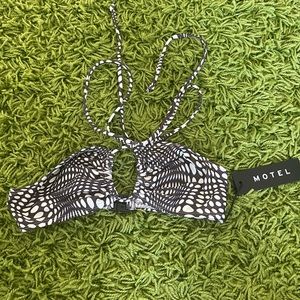 Motel Rocks polkadot bikini top